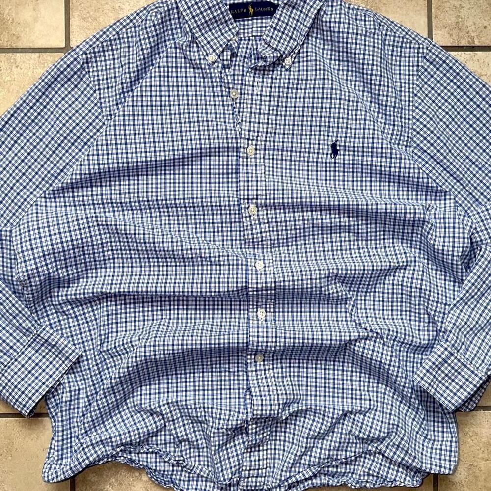 Ralph Lauren Long Sleeve Dress Shirt - Size L